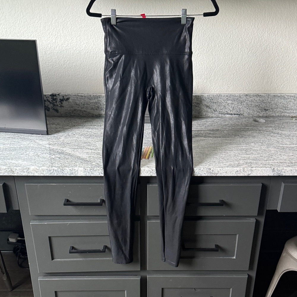 SPANX Charcoal Leggings